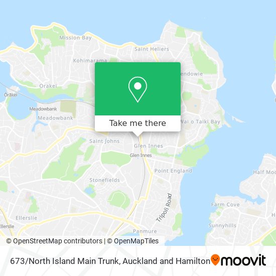 673/North Island Main Trunk map