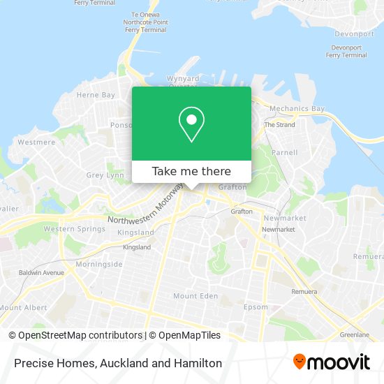 Precise Homes map