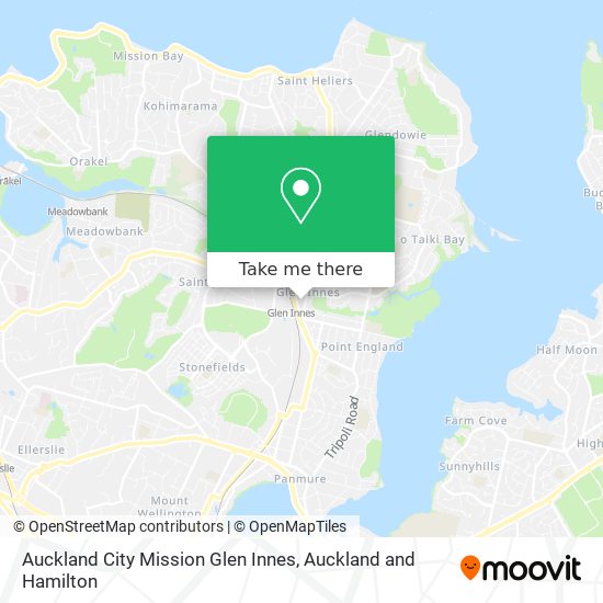 Auckland City Mission Glen Innes地图