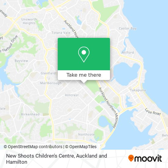 New Shoots Children's Centre map