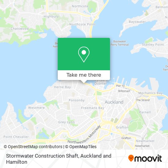 Stormwater Construction Shaft map
