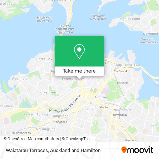 Waiatarau Terraces map