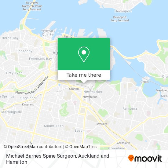 Michael Barnes Spine Surgeon地图