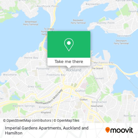 Imperial Gardens Apartments map