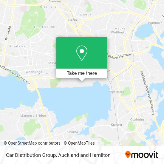 Car Distribution Group map