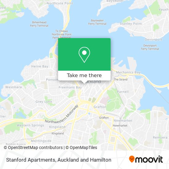 Stanford Apartments map