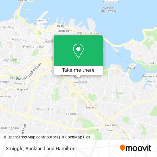 Smiggle map