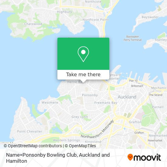 Name=Ponsonby Bowling Club map