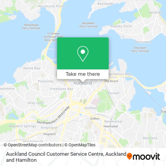 Auckland Council Customer Service Centre地图