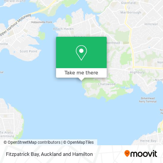 Fitzpatrick Bay map