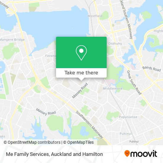 Me Family Services map