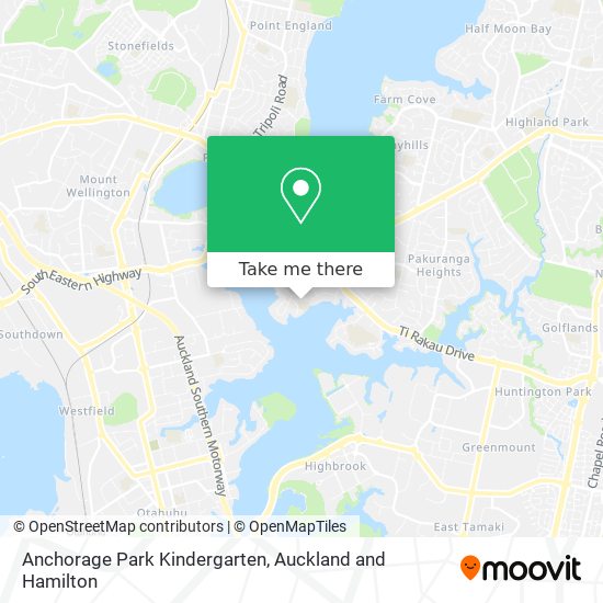 Anchorage Park Kindergarten map