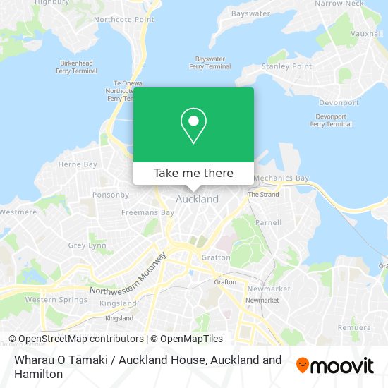 Wharau O Tāmaki / Auckland House地图