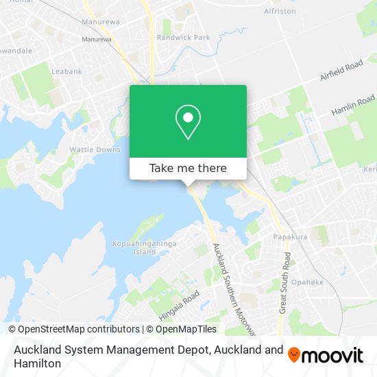 Auckland System Management Depot地图