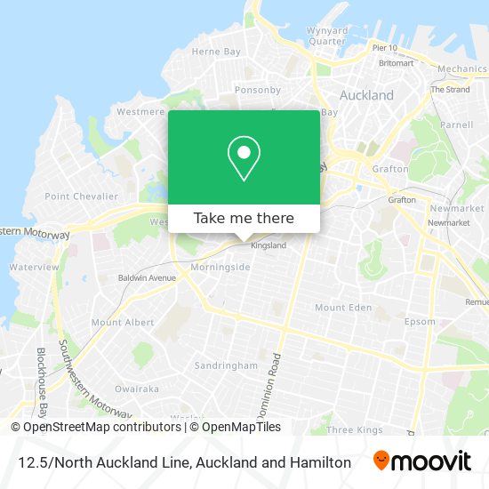 12.5/North Auckland Line地图