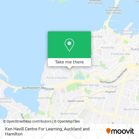 Ken Havill Centre For Learning map