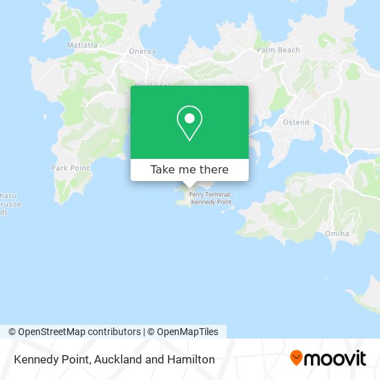 Kennedy Point map