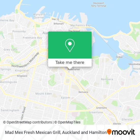 Mad Mex Fresh Mexican Grill map