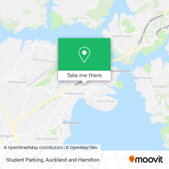 Student Parking map