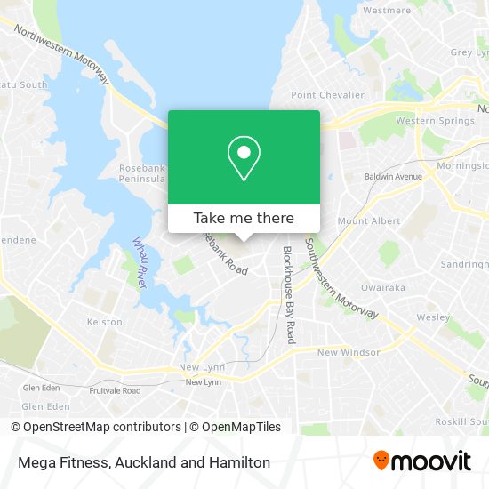 Mega Fitness地图