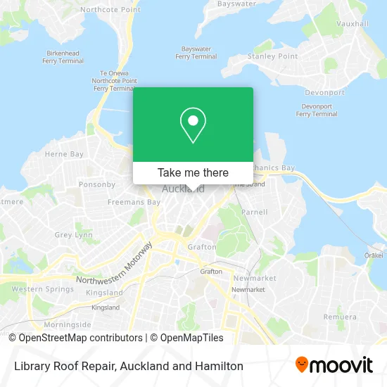 Library Roof Repair map