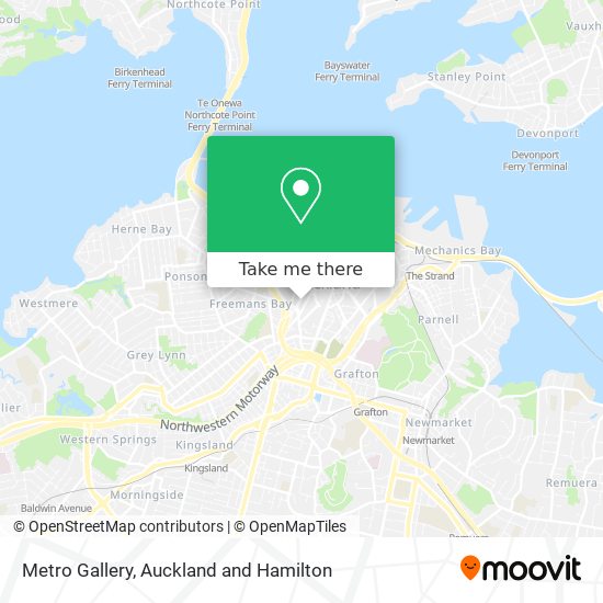 Metro Gallery map