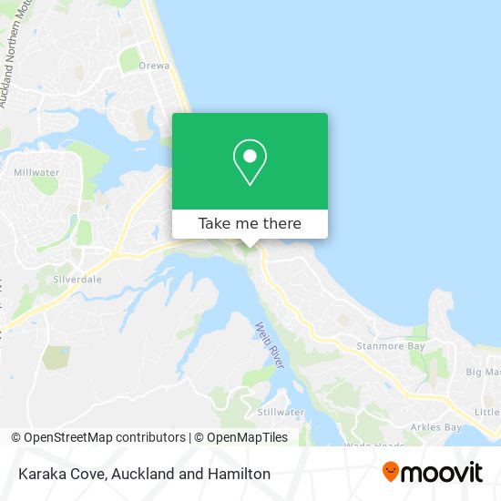 Karaka Cove地图