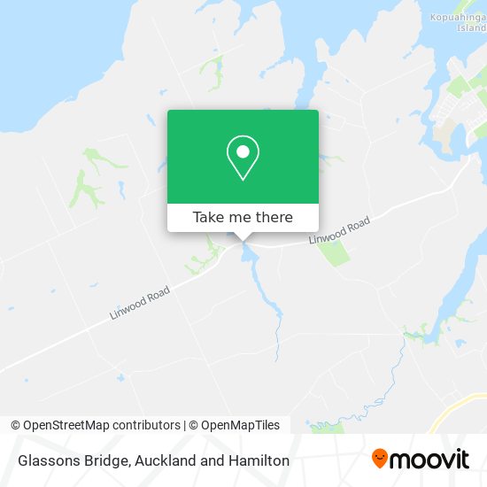 Glassons Bridge map