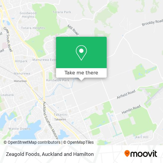 Zeagold Foods map