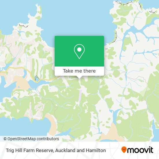 Trig Hill Farm Reserve map