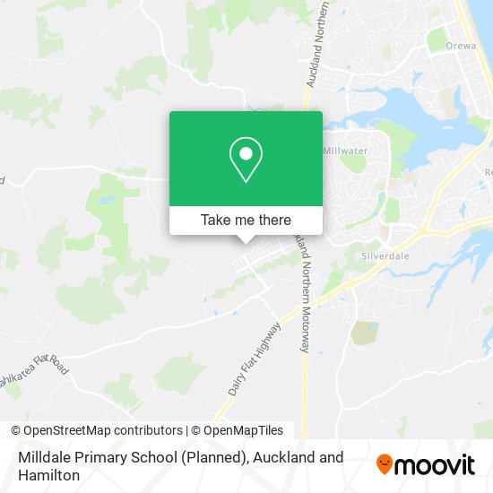 Milldale Primary School (Planned) map