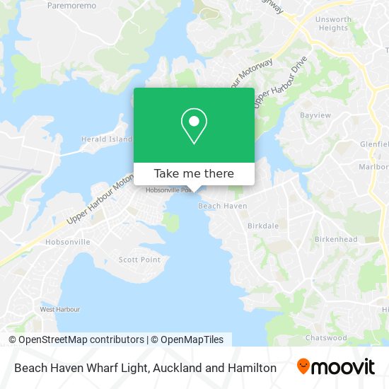 Beach Haven Wharf Light map