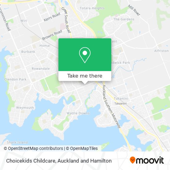 Choicekids Childcare map