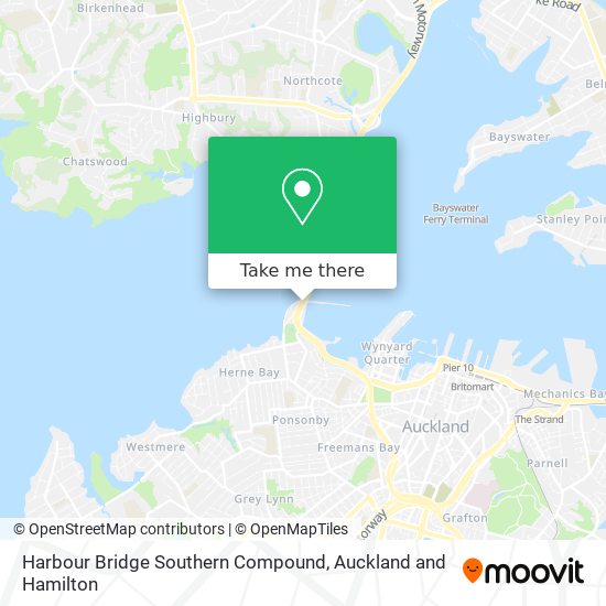 Harbour Bridge Southern Compound map