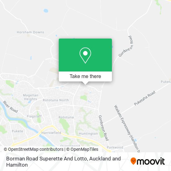 Borman Road Superette And Lotto map