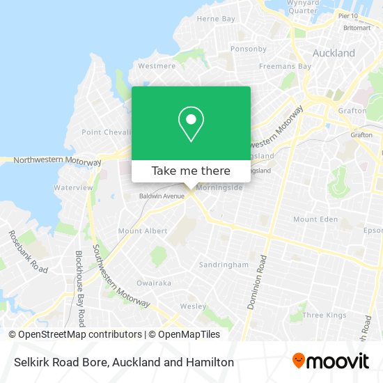 Selkirk Road Bore map