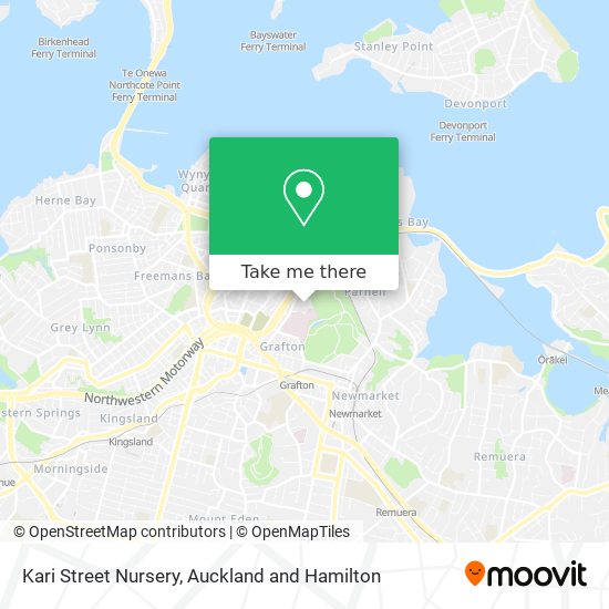 Kari Street Nursery map