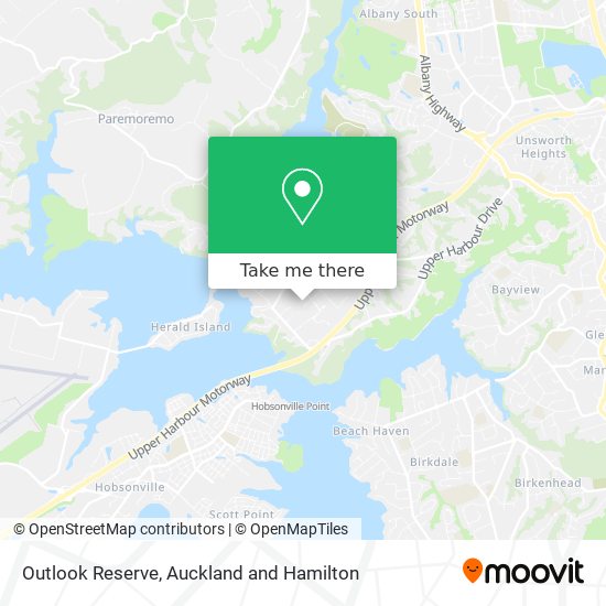 Outlook Reserve map