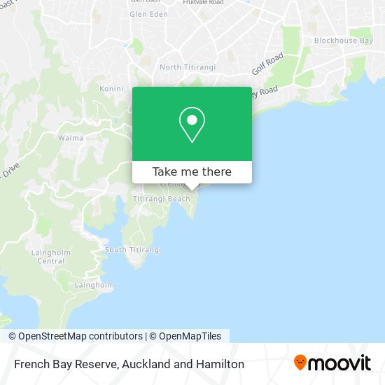 French Bay Reserve map