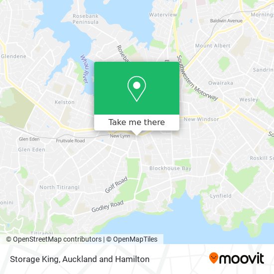 Storage King map