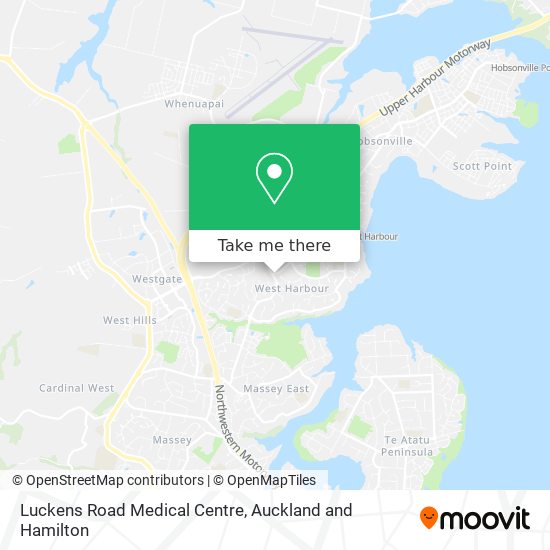 Luckens Road Medical Centre map