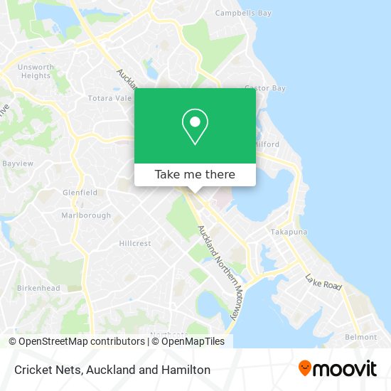 Cricket Nets map