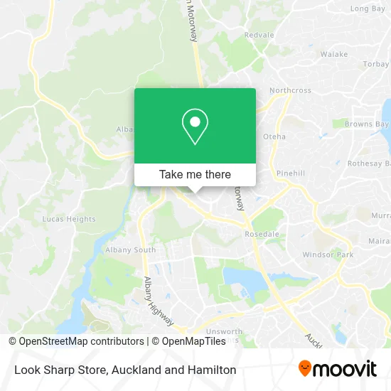 Look Sharp Store map