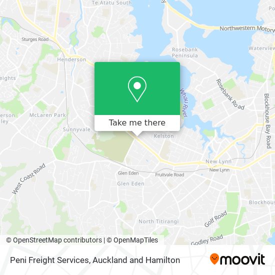 Peni Freight Services map