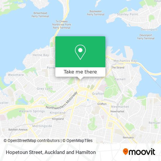 Hopetoun Street地图