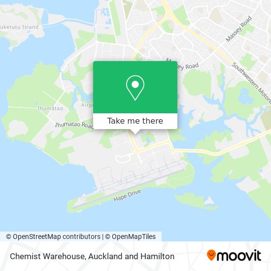 Chemist Warehouse map