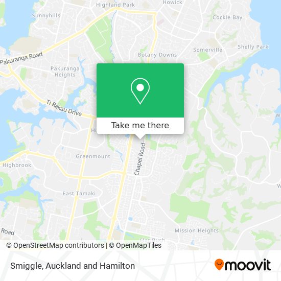 Smiggle map