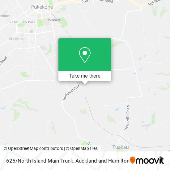 625/North Island Main Trunk map
