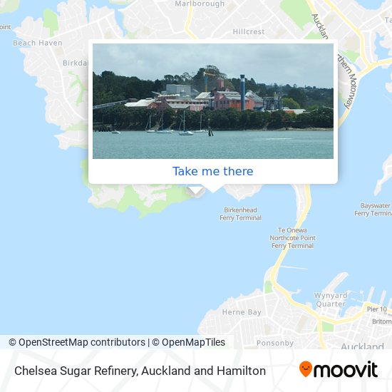 Chelsea Sugar Refinery map