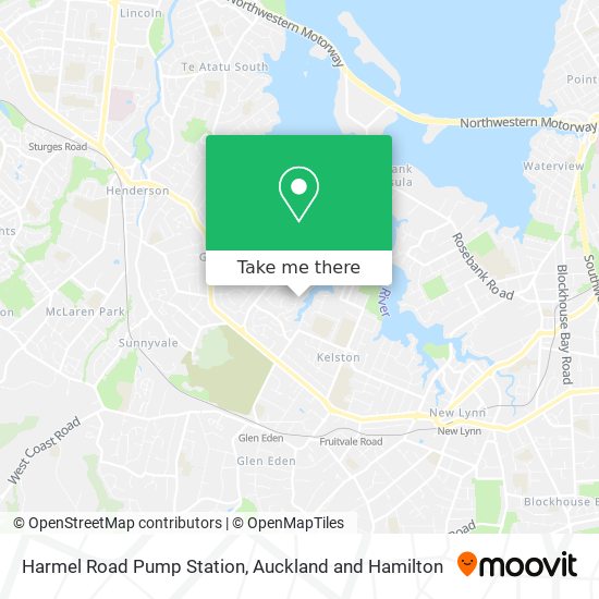 Harmel Road Pump Station map